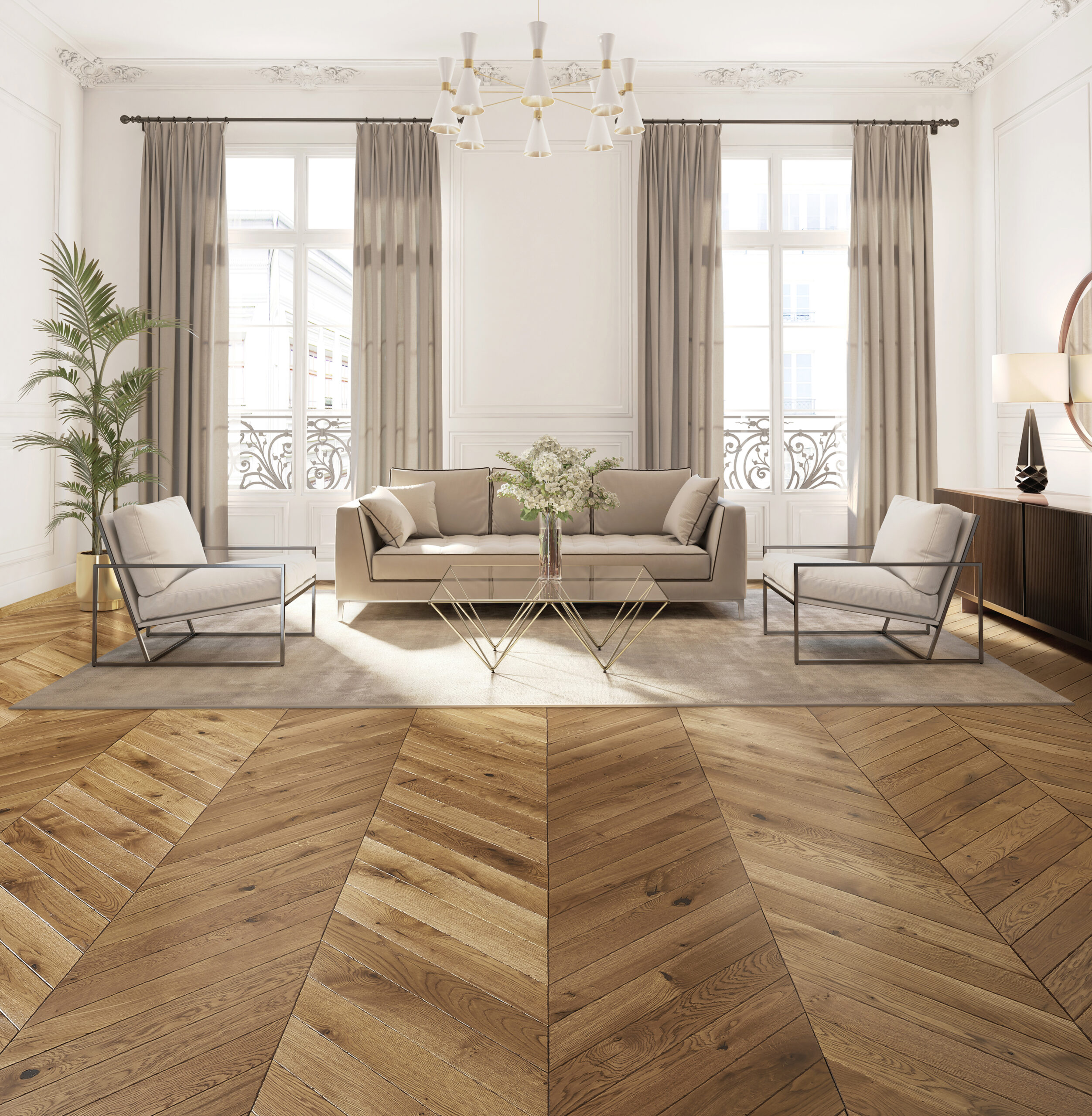 Pose de parquet bois par Cogelas